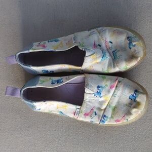 Toms sparkle unicorn alpargatas